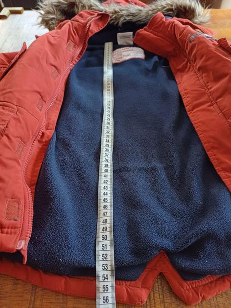 Zimná predĺžená bunda parka, topolino,122