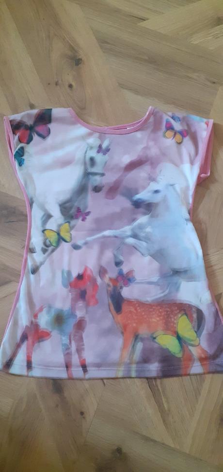 Tričko s jednorožcami a srnkami, 140