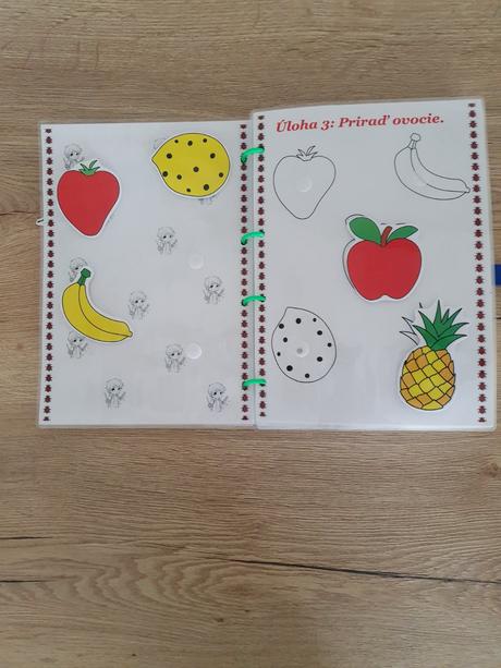 Pracovný zošit na suchy zips chlapček od 1,5 roka,