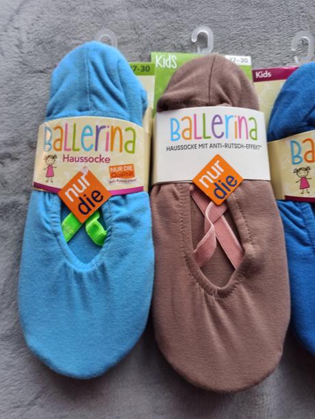 Balerínky, protišmykové papučky uni veľkosť 27-30, 27 / 28 / 29 / 30