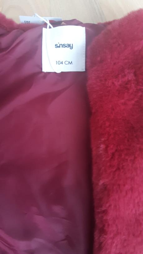 Detská vesta vel.104 nenosená, sinsay,104