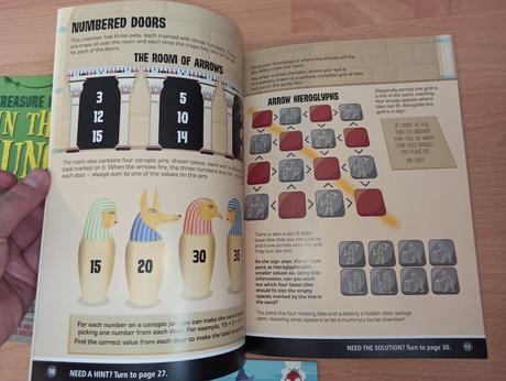 Treasure hunt puzzles, 