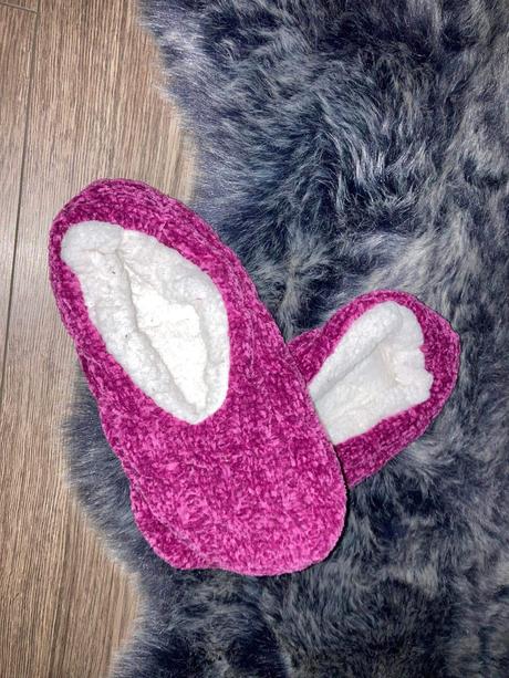 Huňaté teplé papučky 39, 39