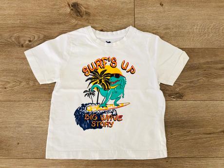 Biele tričko s krátkym rukávom lupilu, lupilu,98