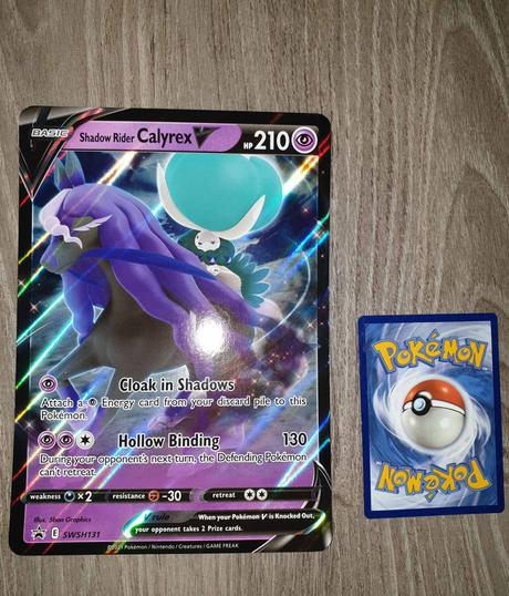 Pokemon karta jumbo shadow rider calyrex v,