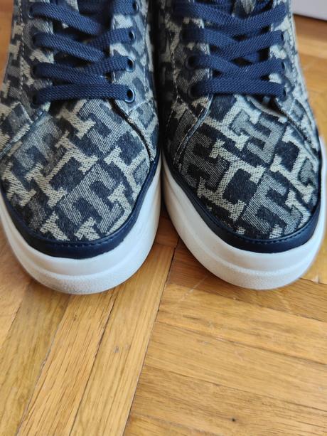 Tommy hilfiger monogram moderné, kvalitné tenisky, tommy hilfiger,39