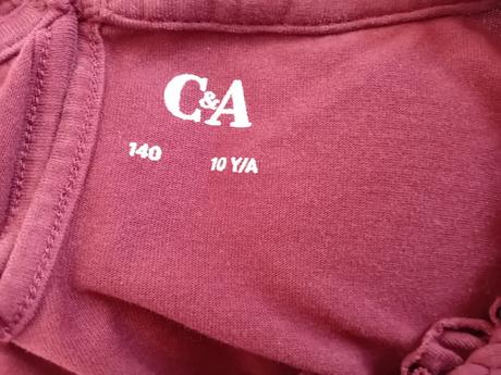 Dievčenské tričko, c&a,140