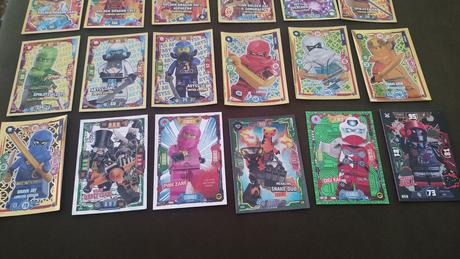 Zberateľské kartičky lego ninjago, 