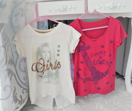 2x tričko-128/134, 128