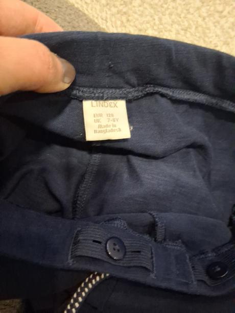 Nohavice z upletu, lindex,128