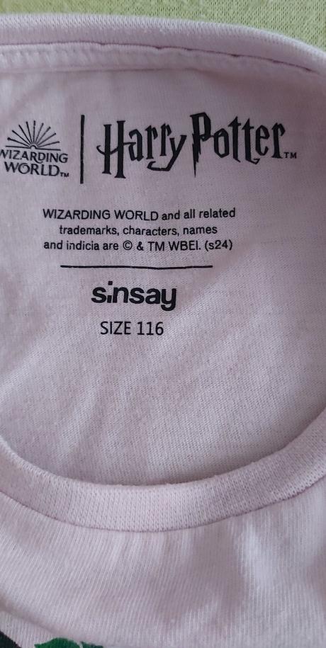 Pyžamo harry potter 116, sinsay,116