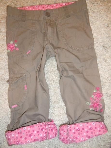 Prechodné nohavice - 3/4 rool up vel 140/146, cherokee,146