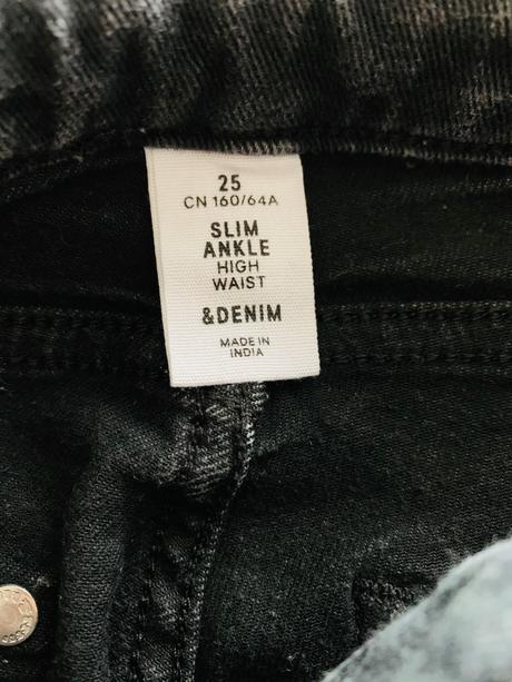 Rifle s vysokým pásom, h&m,xs