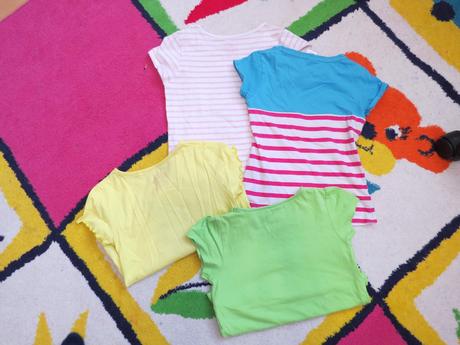 Tričká 4 ks, lupilu,110