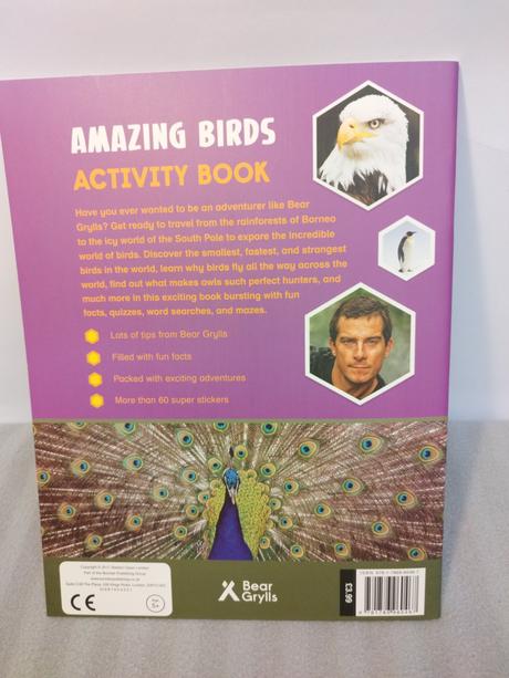 Gear grylls activity book amazing birds nau24, 