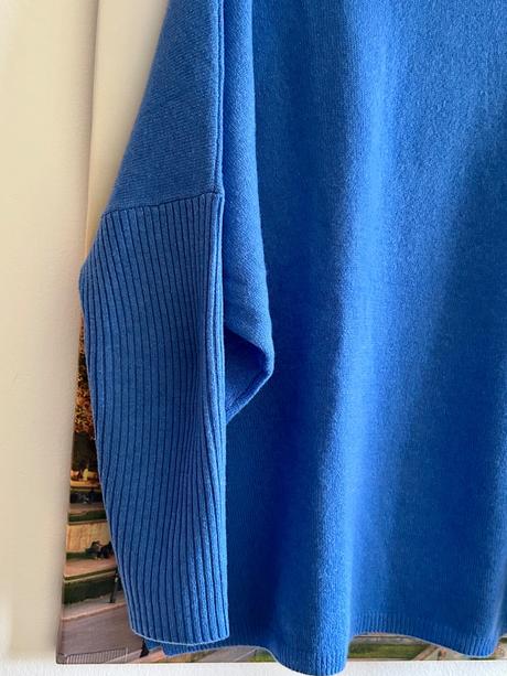 Kašmírový oversize rolák prémiovej zn.notshy, 