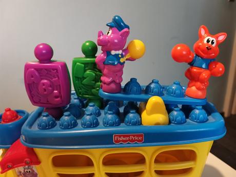 Lokomotíva fisher price, 