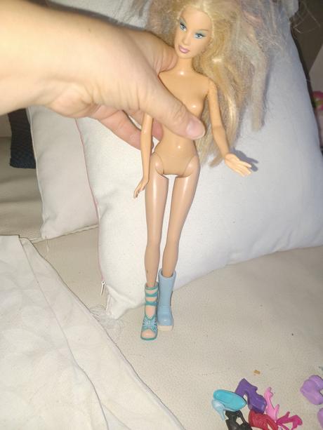 Barbie topanky bez druhej pary,