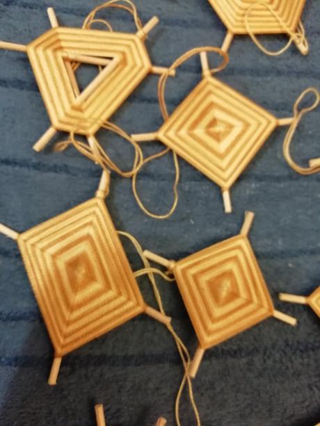 Ozdoby na stromček vlastná výroba 22 ks,