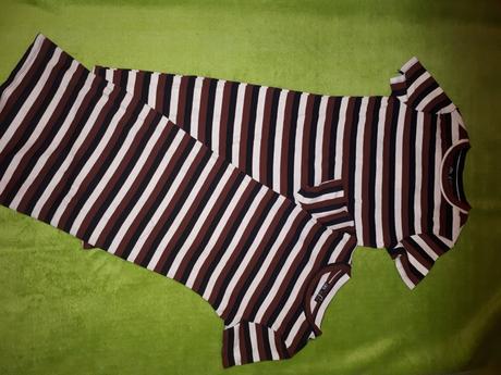 Tričkové pásikavé šaty zara, zara,s