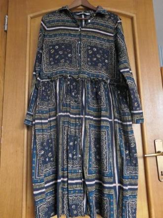 Zara krasne dlhe, kvalitne saty s vreckami vel. l, zara,l