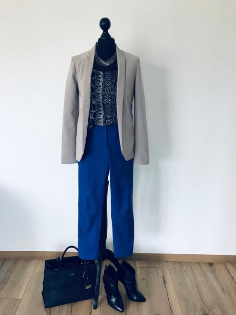 Blúzka top čiernobiele,