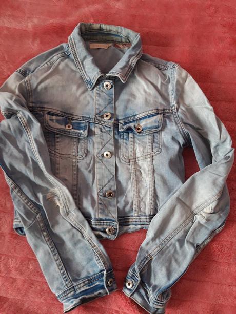 Riflová bundička, s