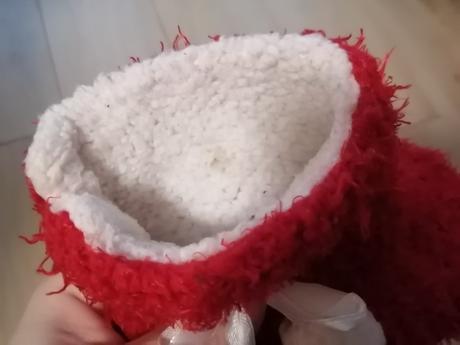 Zimné vianočné teplé papučky s kožušinkou, 24