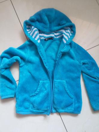 Tyrkysová tepla mikina, just play,122