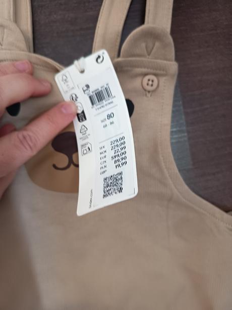 Overal lindex veľkosť 80, lindex,86