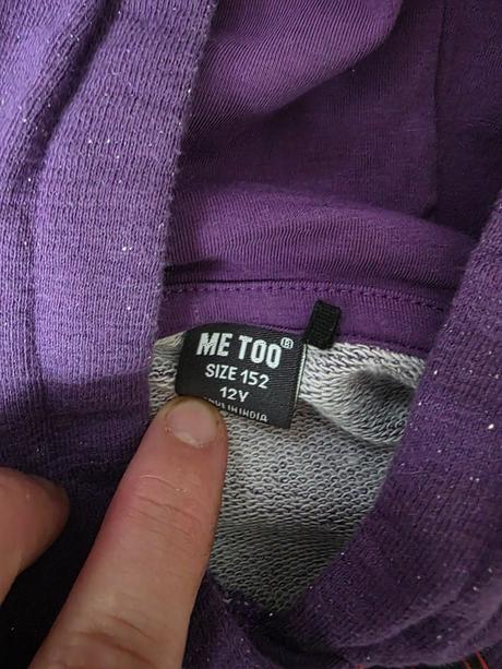 Teplakove šaty/ tunika 152, 152