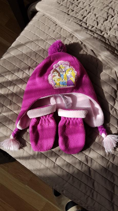 Set ciapka a rukavice 2-4 roky, disney,98