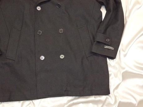 Kvalitný čierny pánsky kabát, authentic,xl