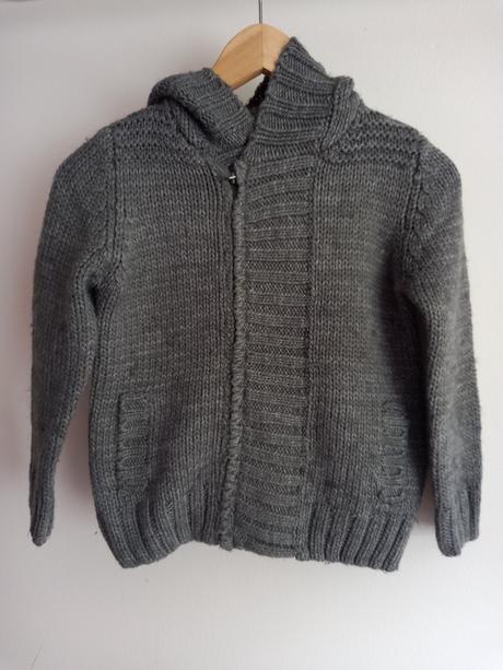 Extra hruby sveter, zara,122