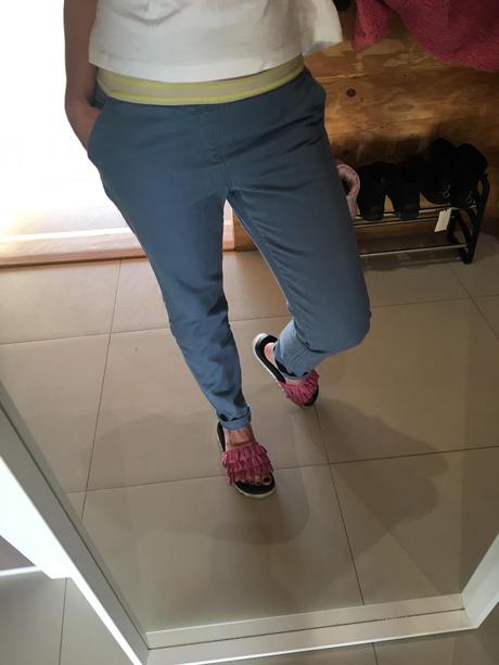 Vymakané chino nohavice/limitka - roxy, roxy,s