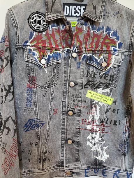 Jeansová bunda diesel, diesel,l