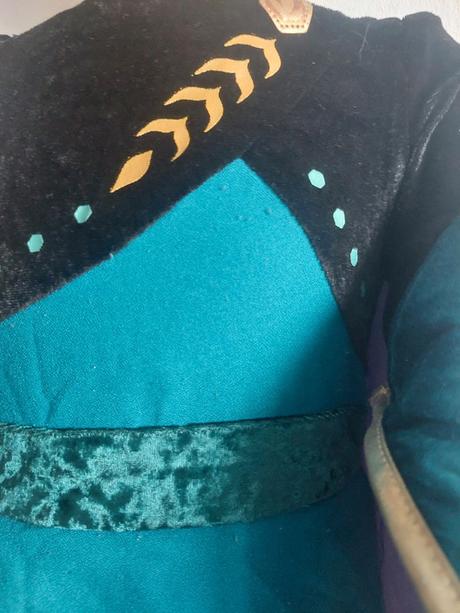 Anna frozen karnevalový kostým veľ.92-98, 