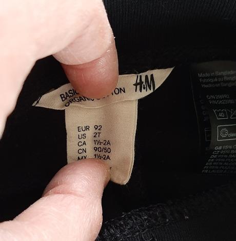 Zateplene leginy h&m velkost 92, h&m,92