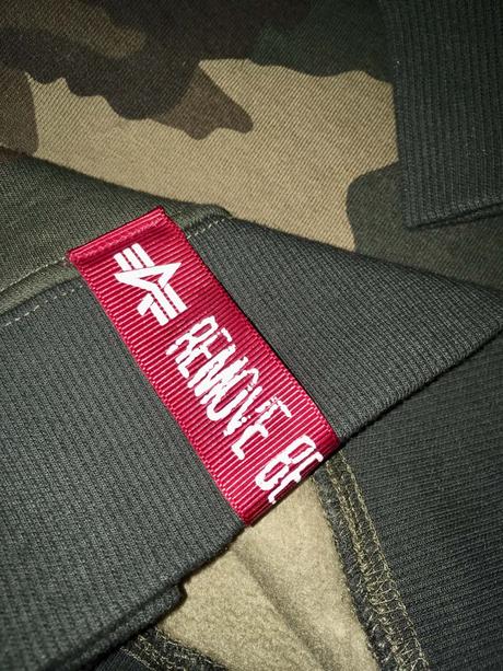 Alpha industries panska nova mikina+privesok, xxl