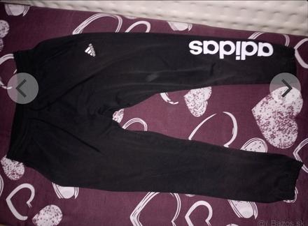 Čierne adidas tepláky, adidas,l