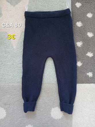 Pletene leginy 80, c&a,80