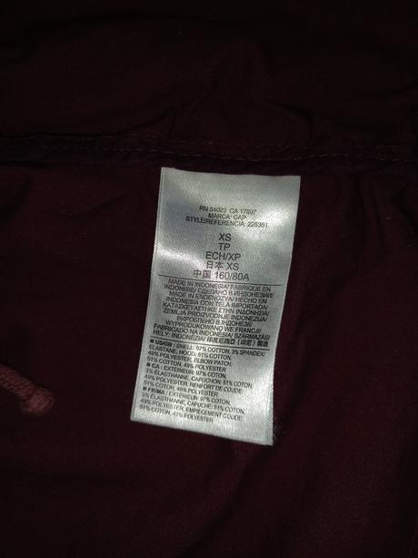 Bunda prechodná, gap,xs