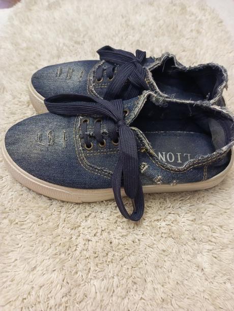 Rifľové tenisky na platforme, 36