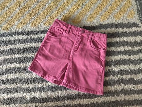 Malinová riflová sukňa, dopodopo,122