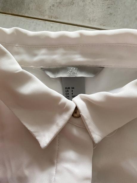 Kostýmová košeľa dánska, h&m,34