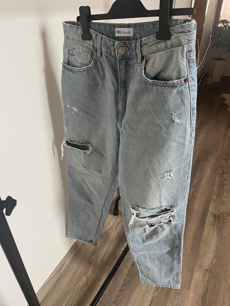 Zara mom jeans, zara,l