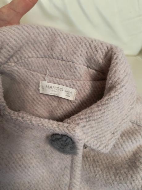 Vlnený kabát mango 80, mango,80