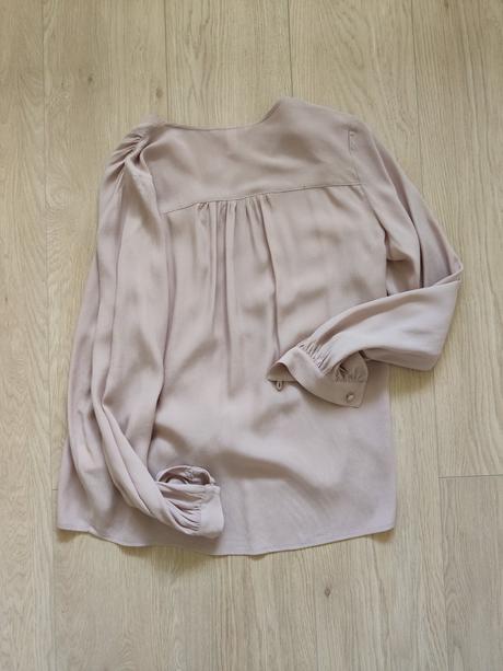 Pudrová blúzka h&m, h&m,36