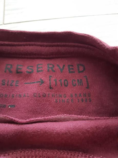 Tenka mikina reserved, reserved,104