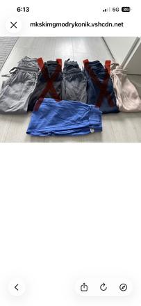 H&m teplaky, 140